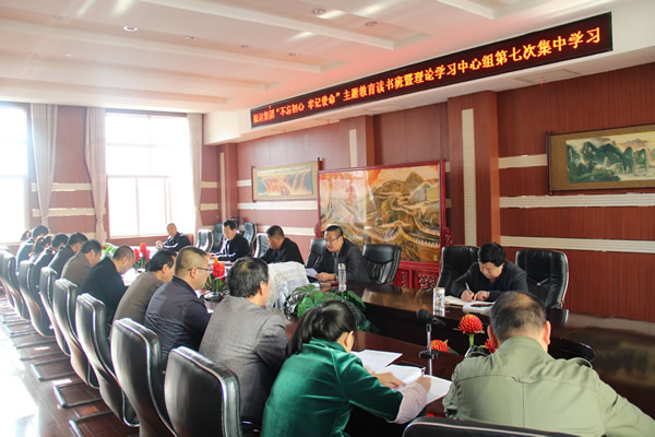 隴運(yùn)集團(tuán)公司黨委召開“不忘初心、牢記使命”主題教育讀書班暨理論學(xué)習(xí)中心組第七次集中學(xué)習(xí)（擴(kuò)大）會(huì)議